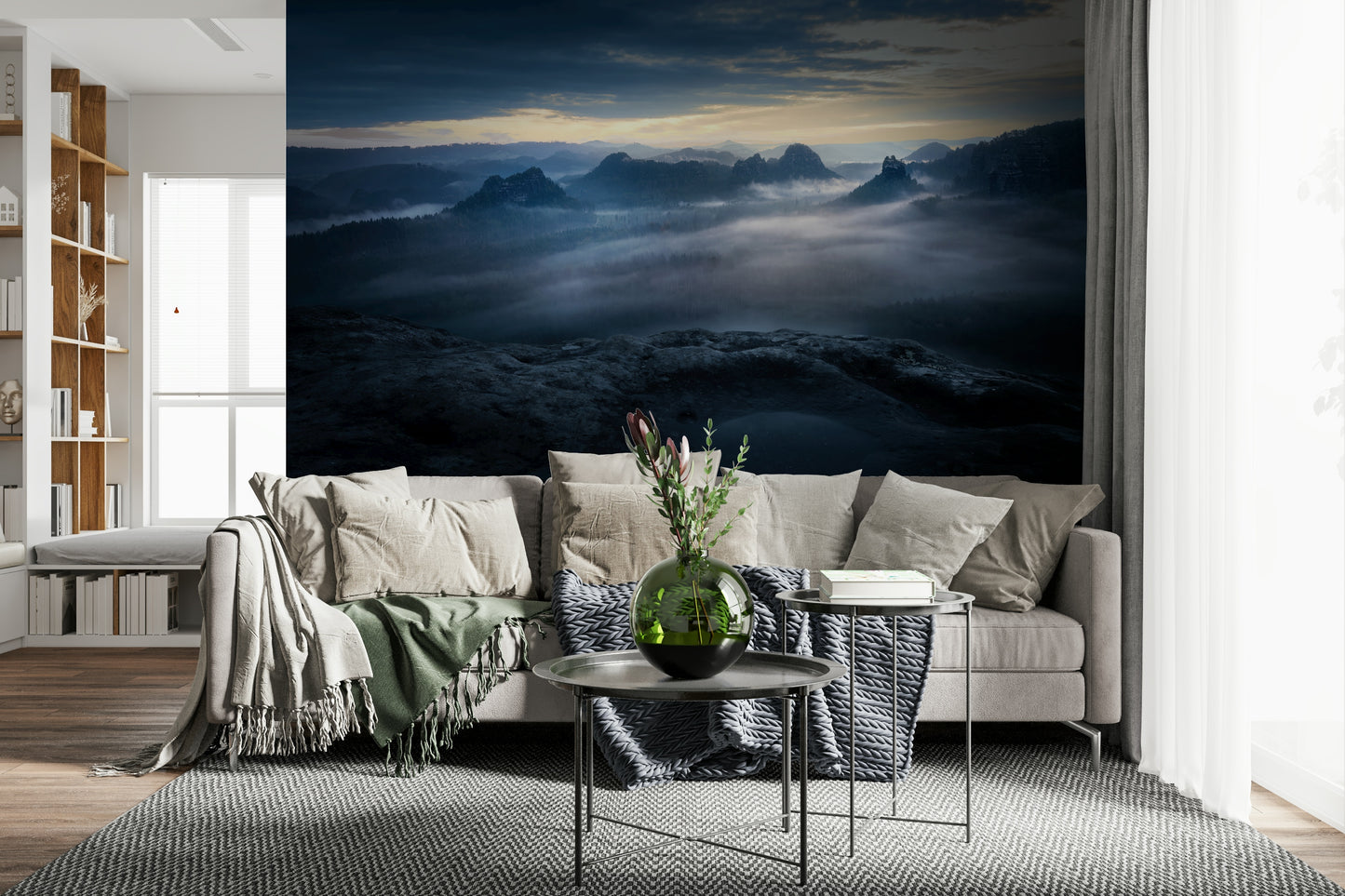 Twilight Mountain Dream Wall Mural -2361364