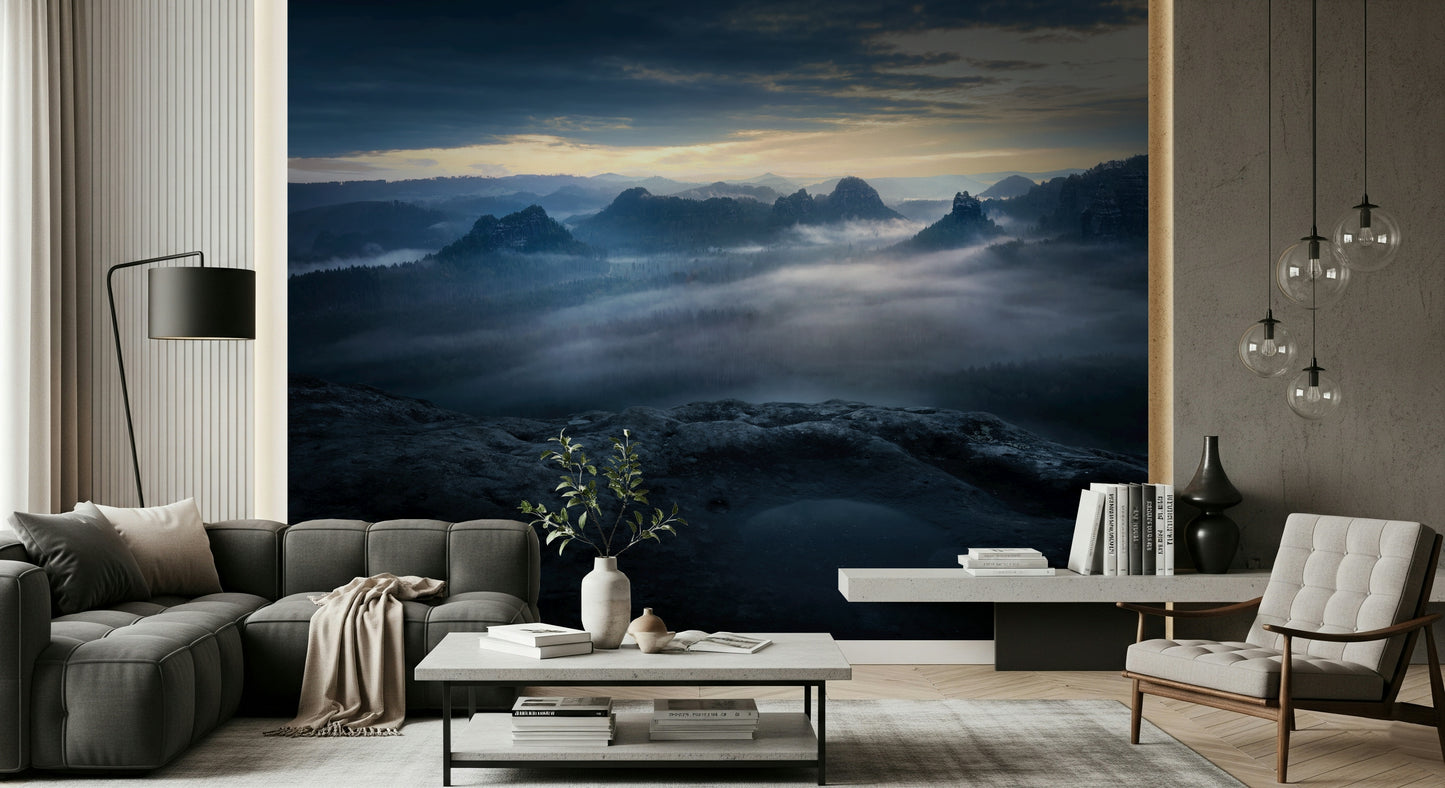 Twilight Mountain Dream Wall Mural -2361364