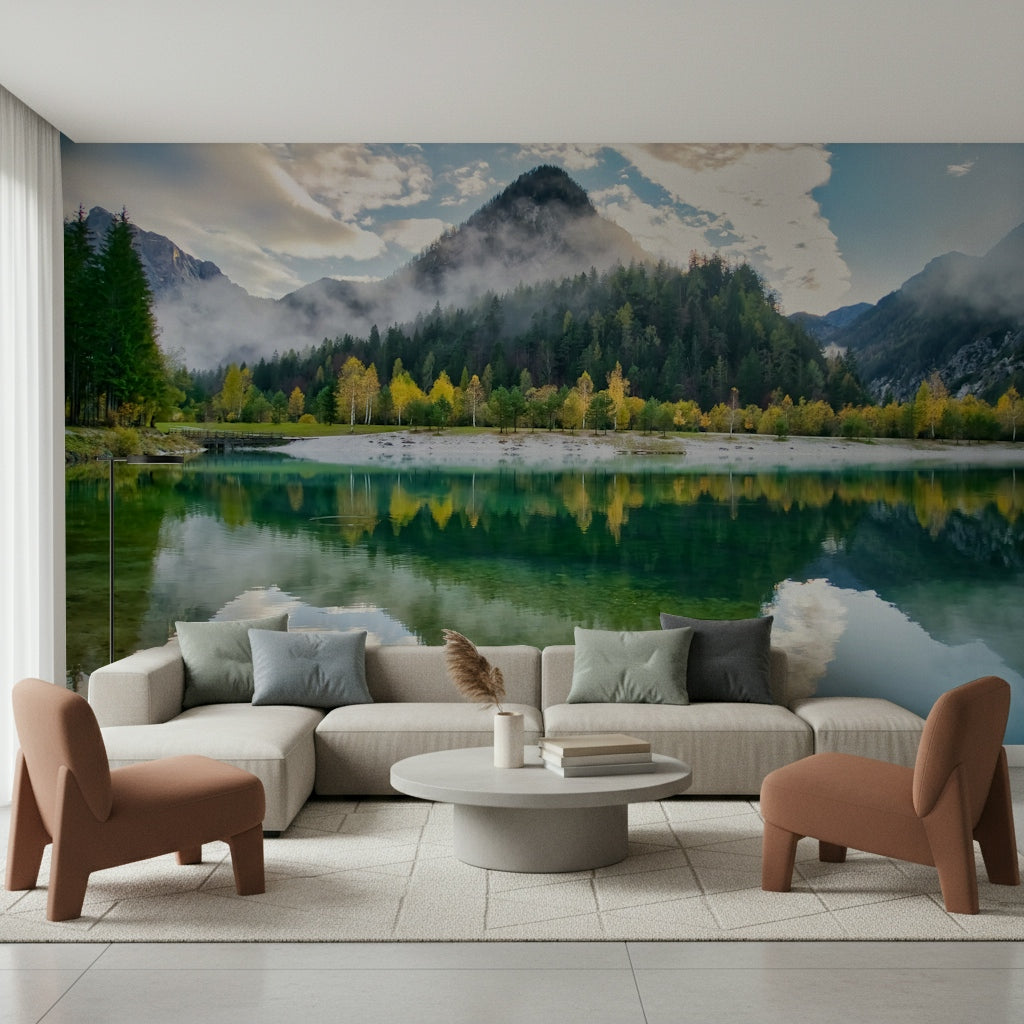 Alpine Reflection Wall Mural -2423008