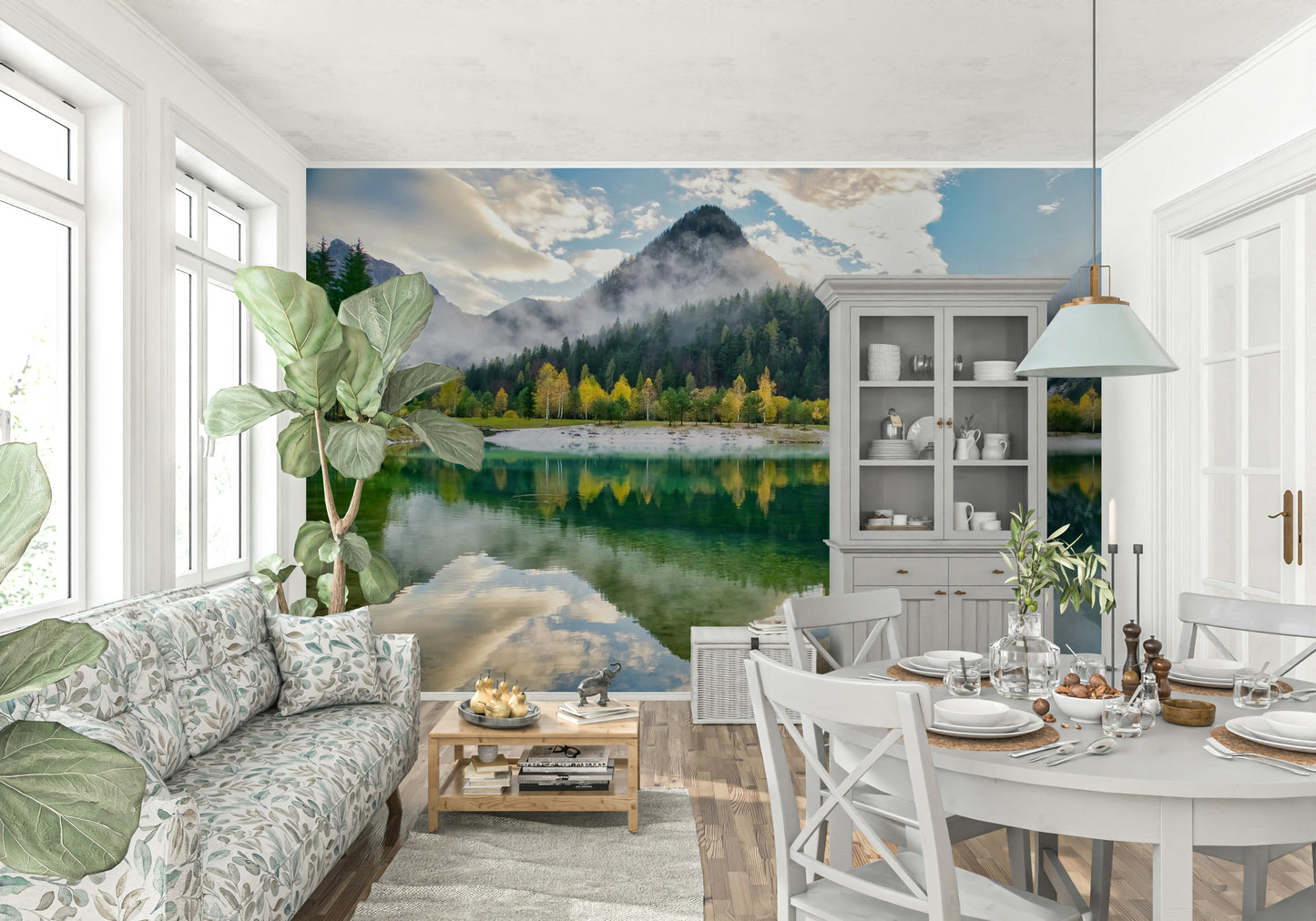 Alpine Reflection Wall Mural -2423008