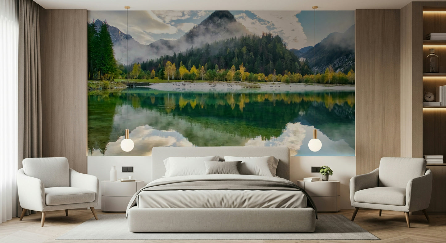Alpine Reflection Wall Mural -2423008