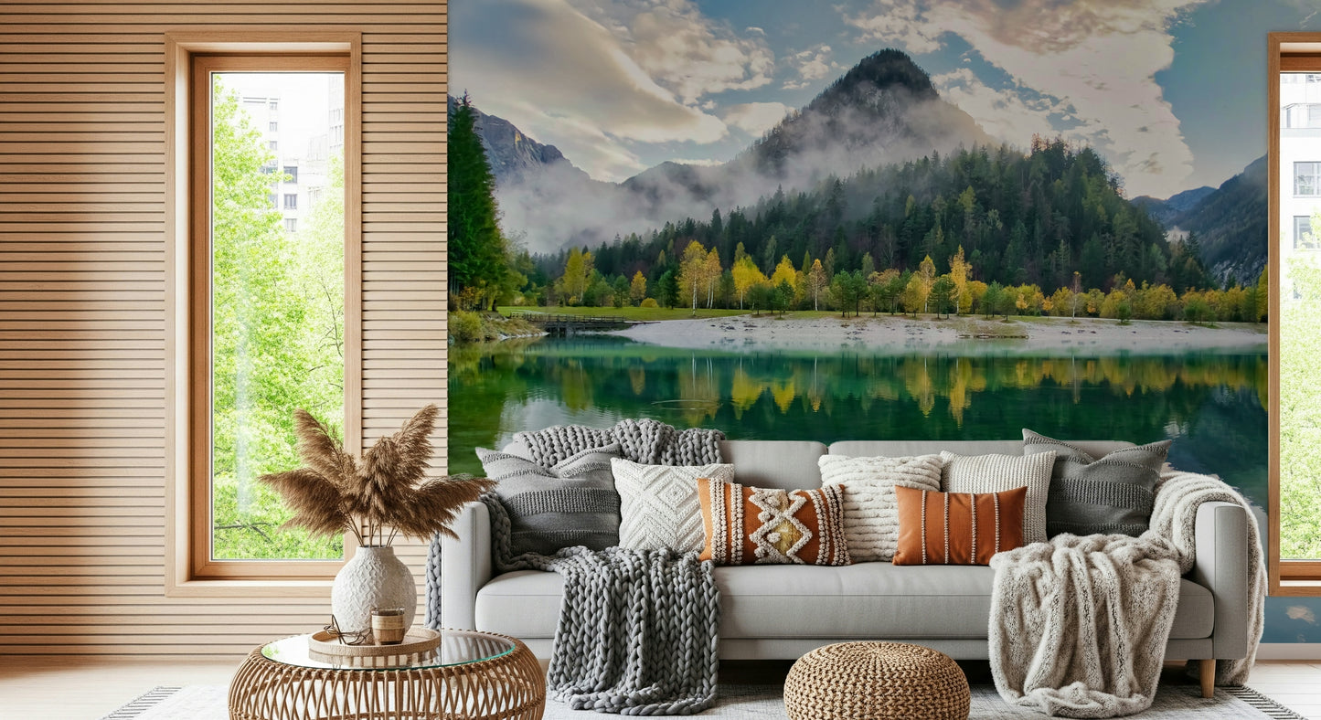 Alpine Reflection Wall Mural -2423008