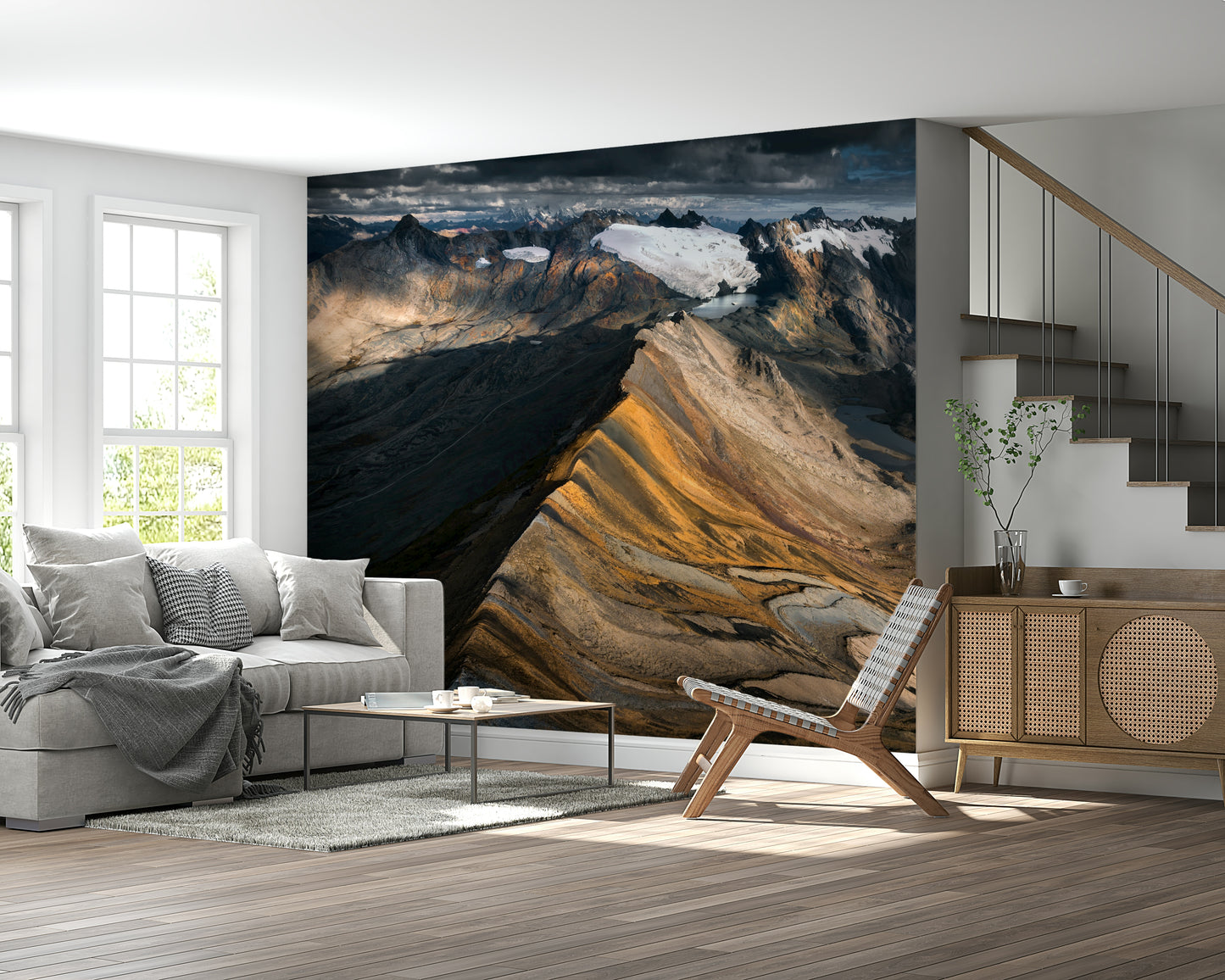 Mountain Ridge Vista Wall Mural -2332123