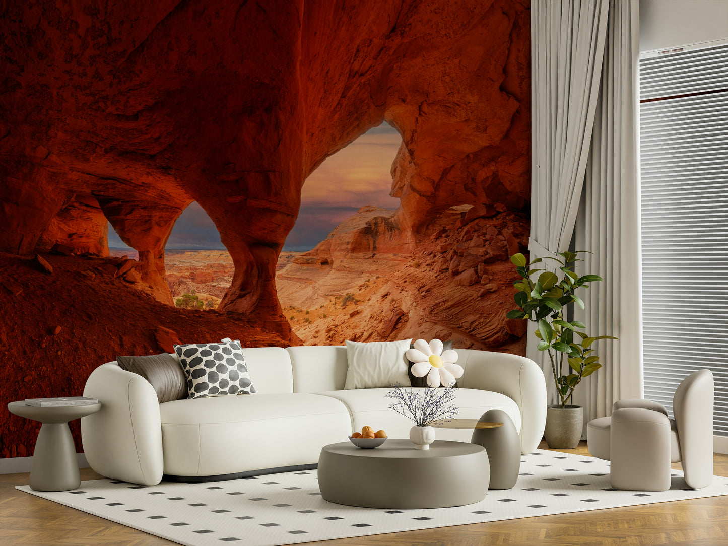 Red Rock Arches Wall Mural -2338549