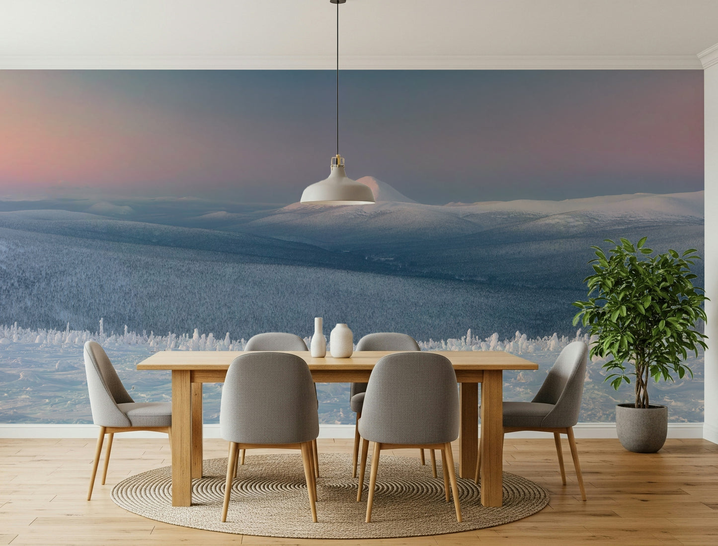Icy Mountain Dreams Wall Mural -2315699