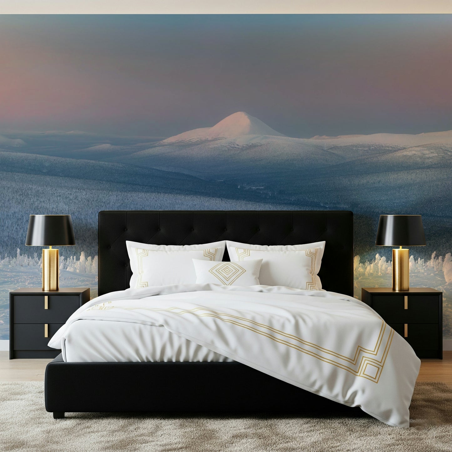 Icy Mountain Dreams Wall Mural -2315699