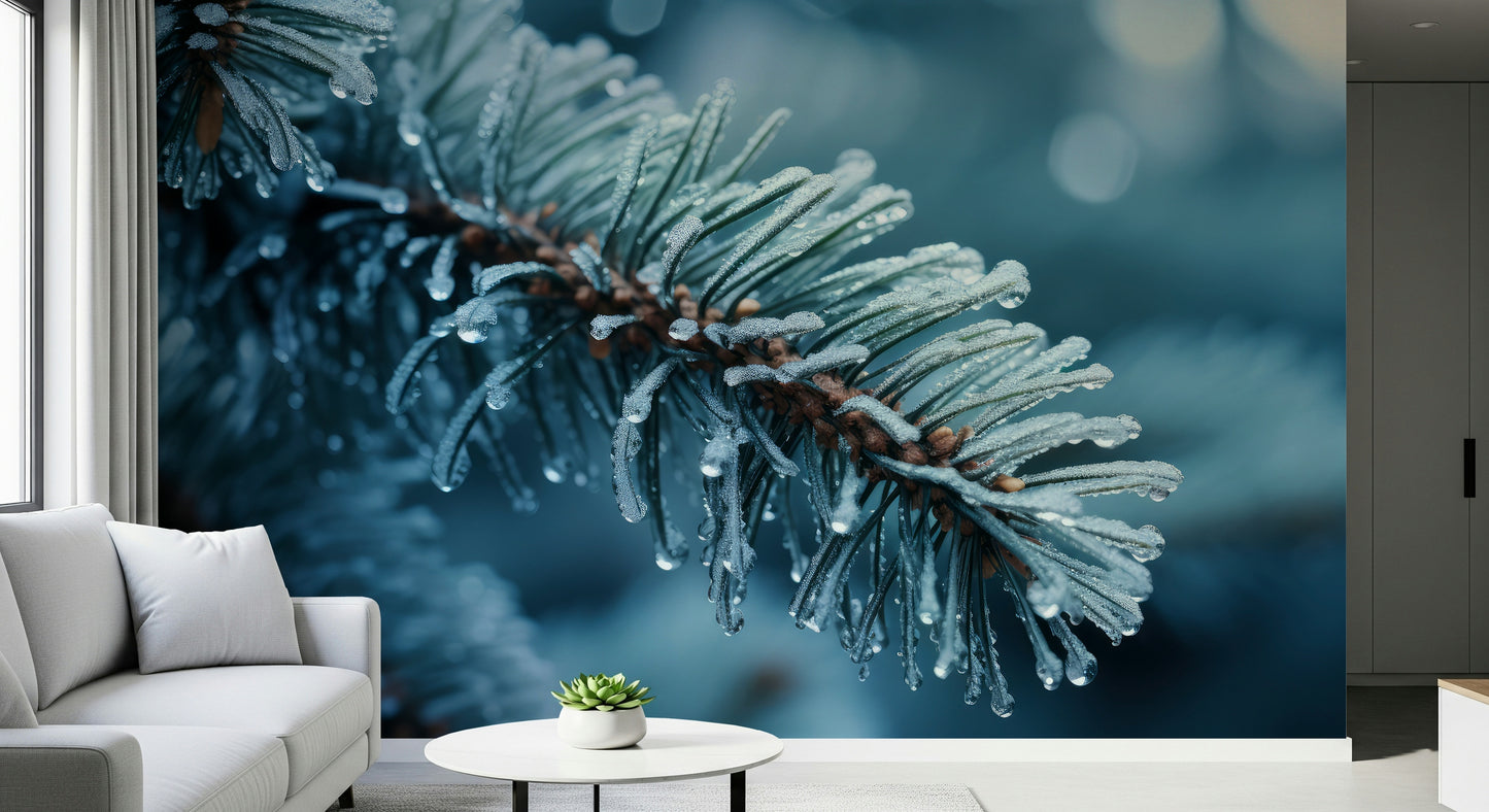 Frozen Needles Wall Mural -2559589