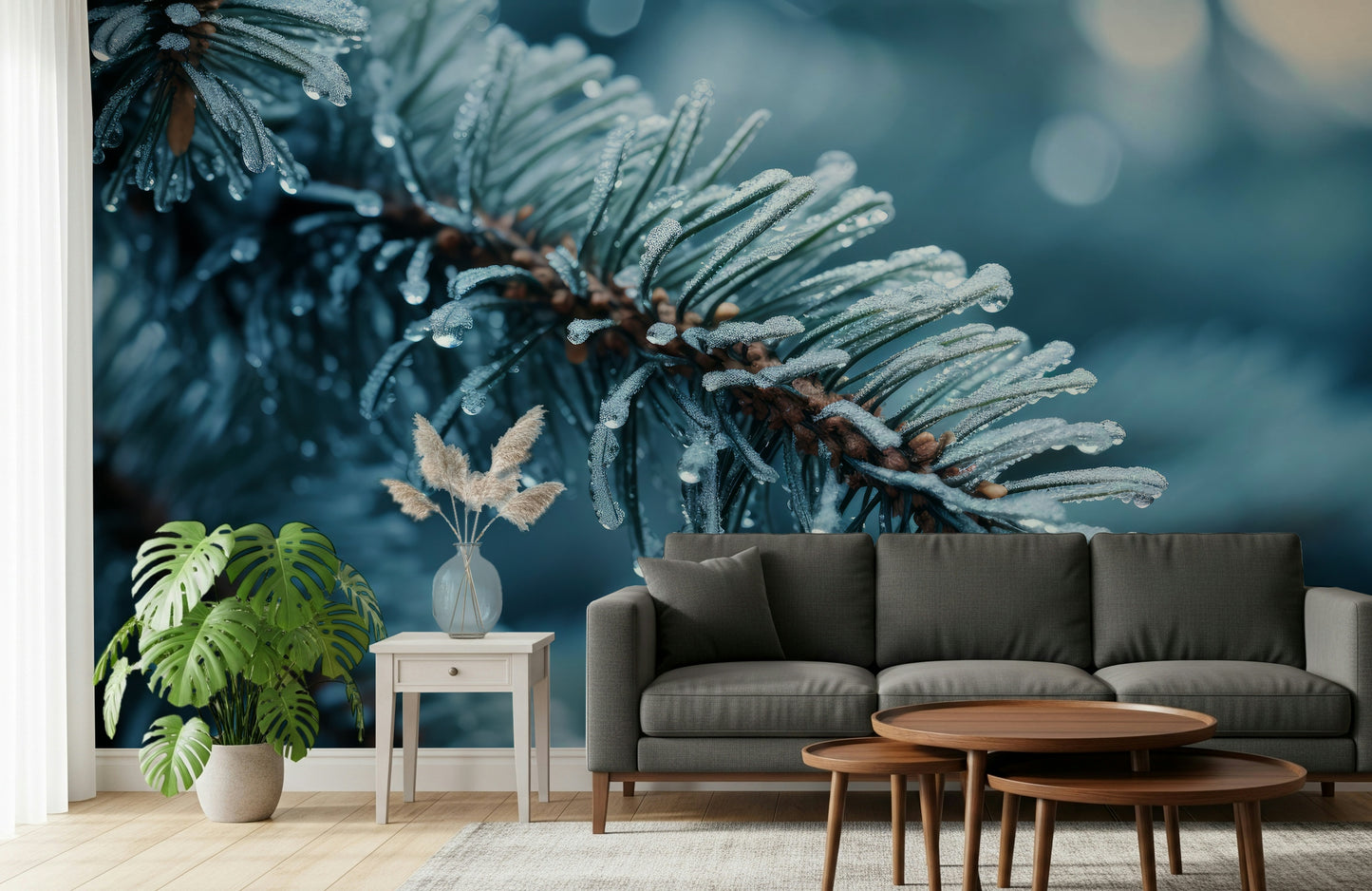Frozen Needles Wall Mural -2559589