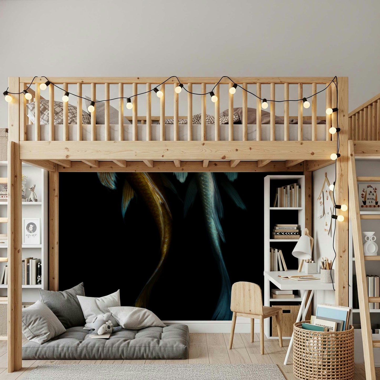 Abyssal Koi Wall Mural -2544367