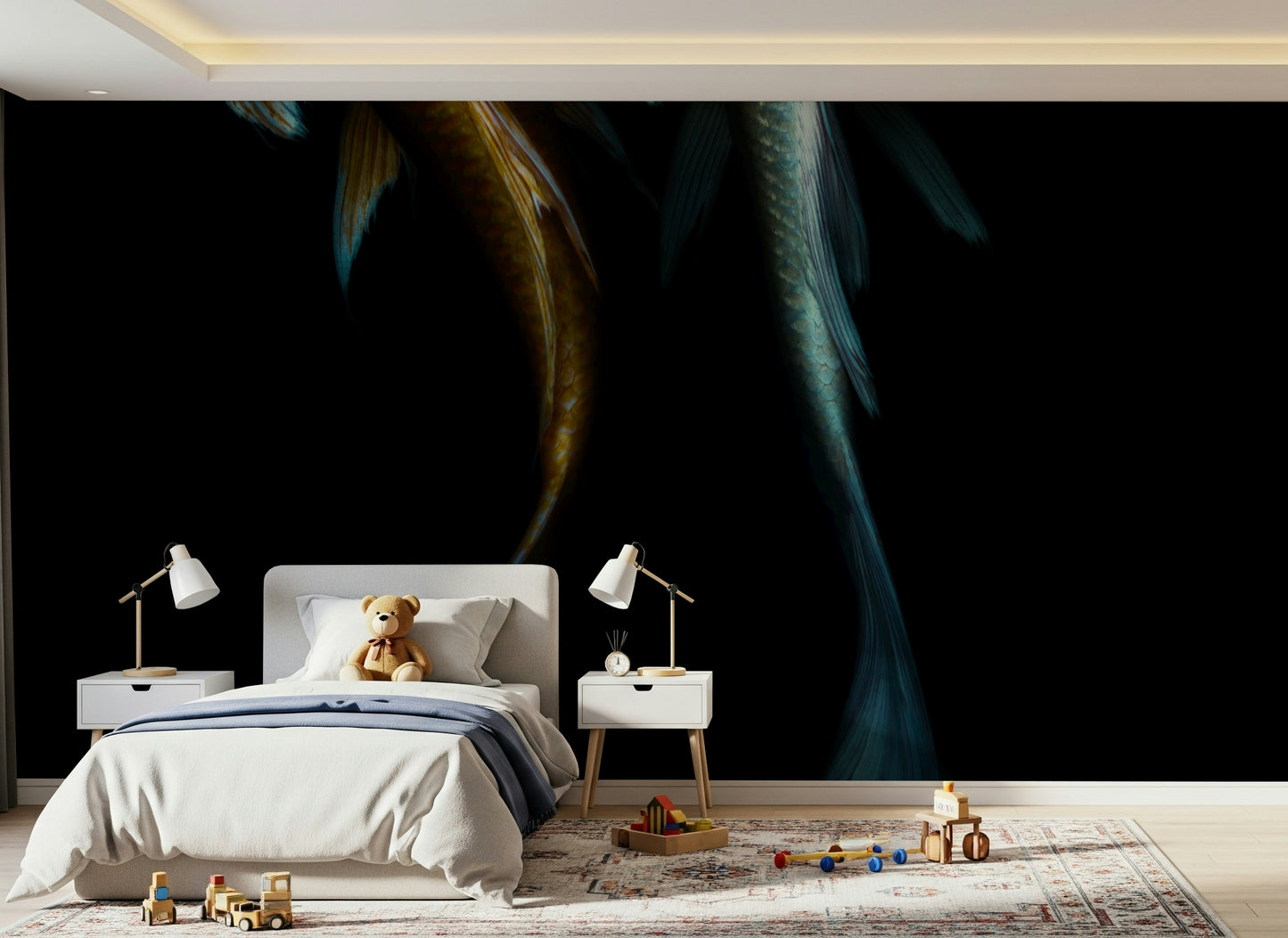 Abyssal Koi Wall Mural -2544367