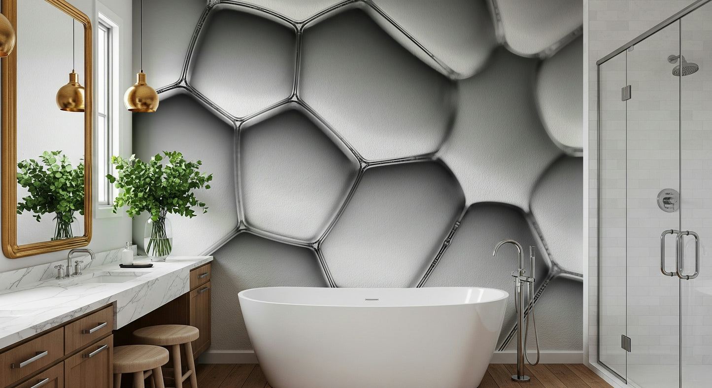 Abstract Cell Structure Wall Mural -2208983