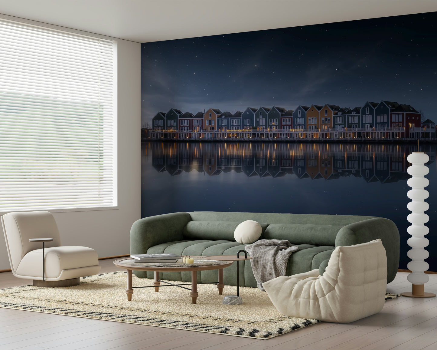 Starry Reflections Wall Mural -2365980