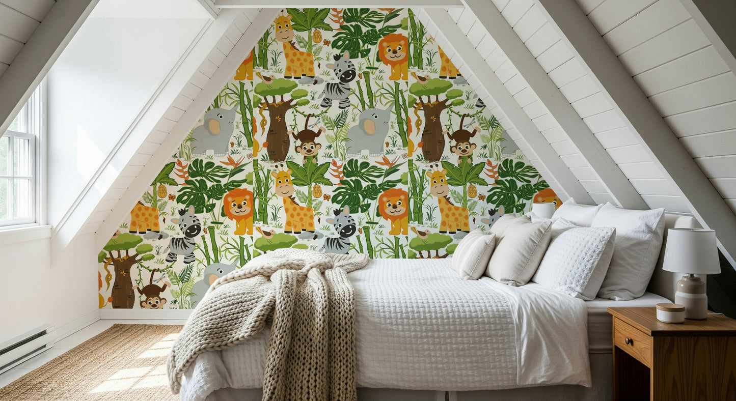 Jungle Friends Adventure Wallpaper⁠