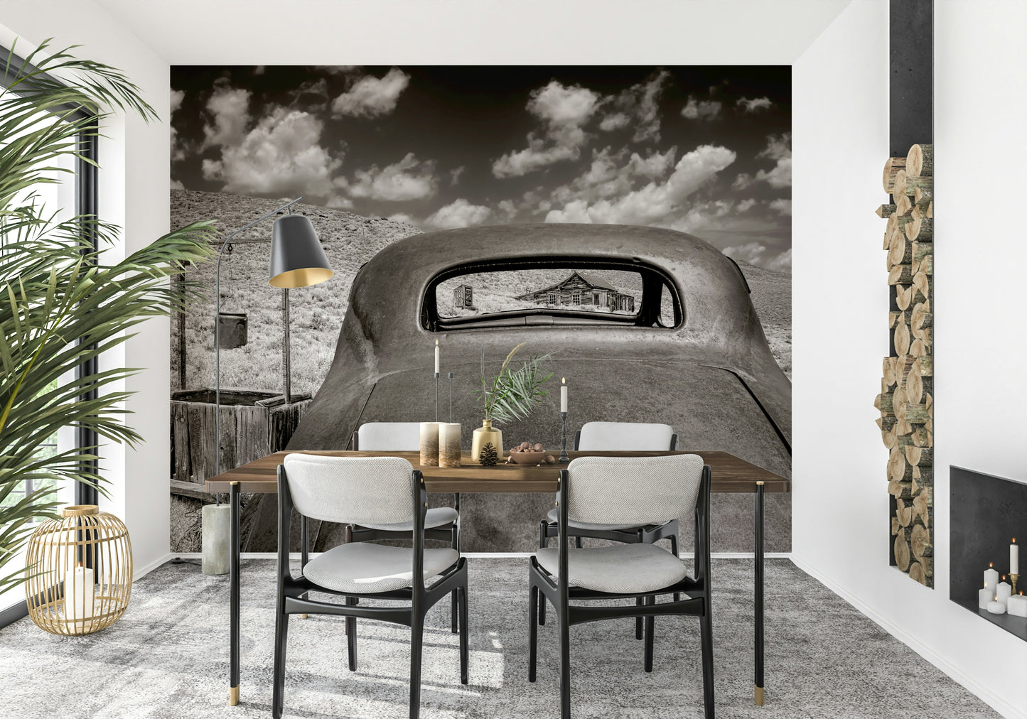 Ghost Town Relic Wall Mural -2308173