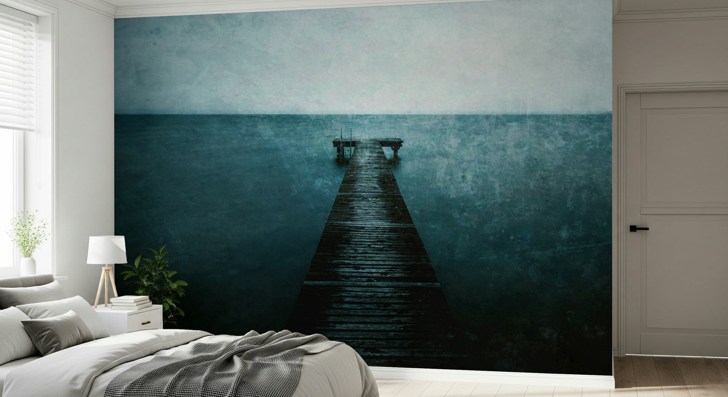 Pier's Edge Wall Mural