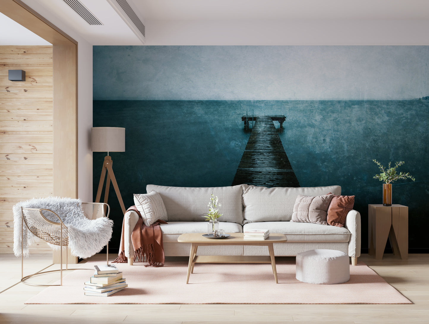 Pier's Edge Wall Mural