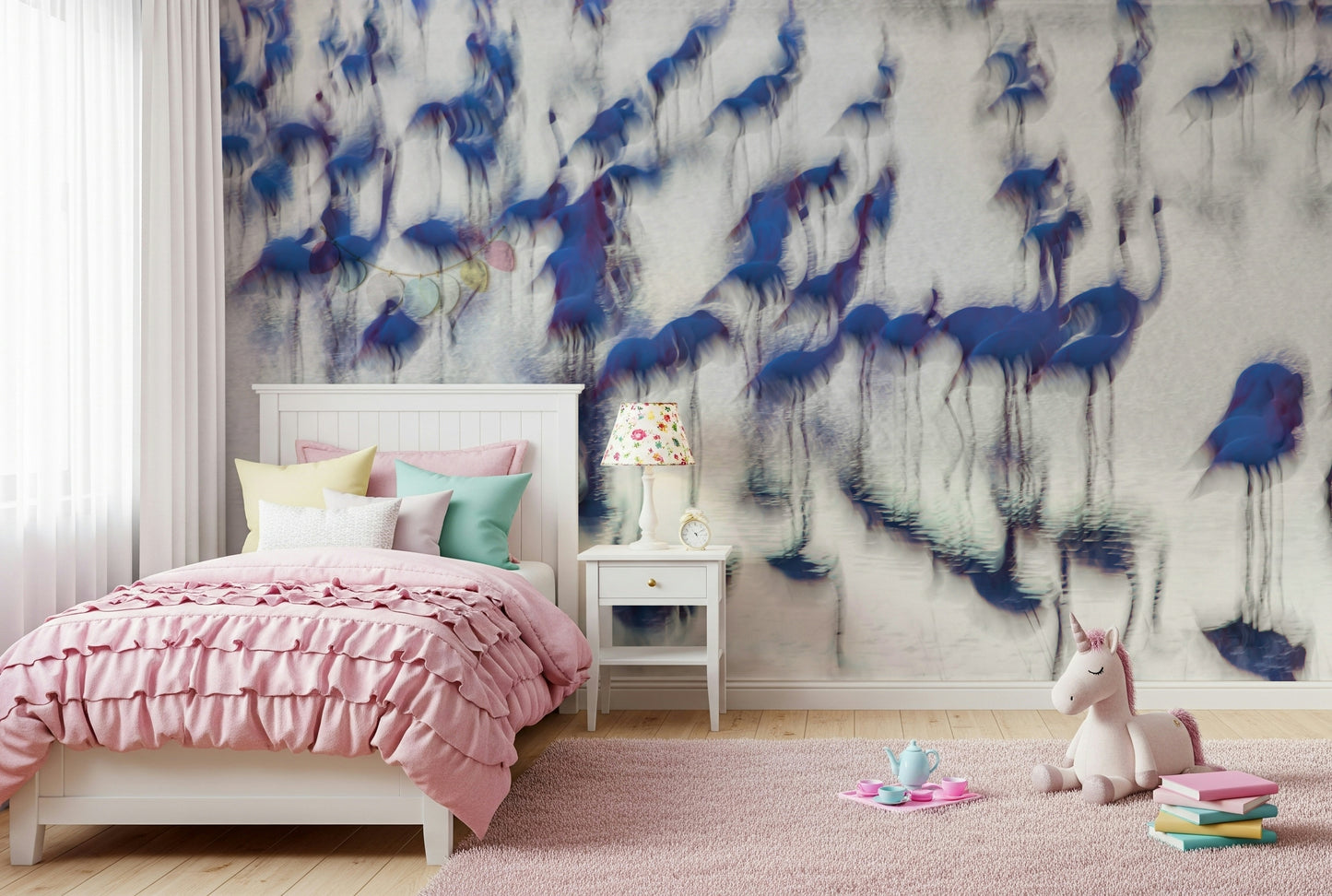 Flamingo Mirage Wall Mural -2171145