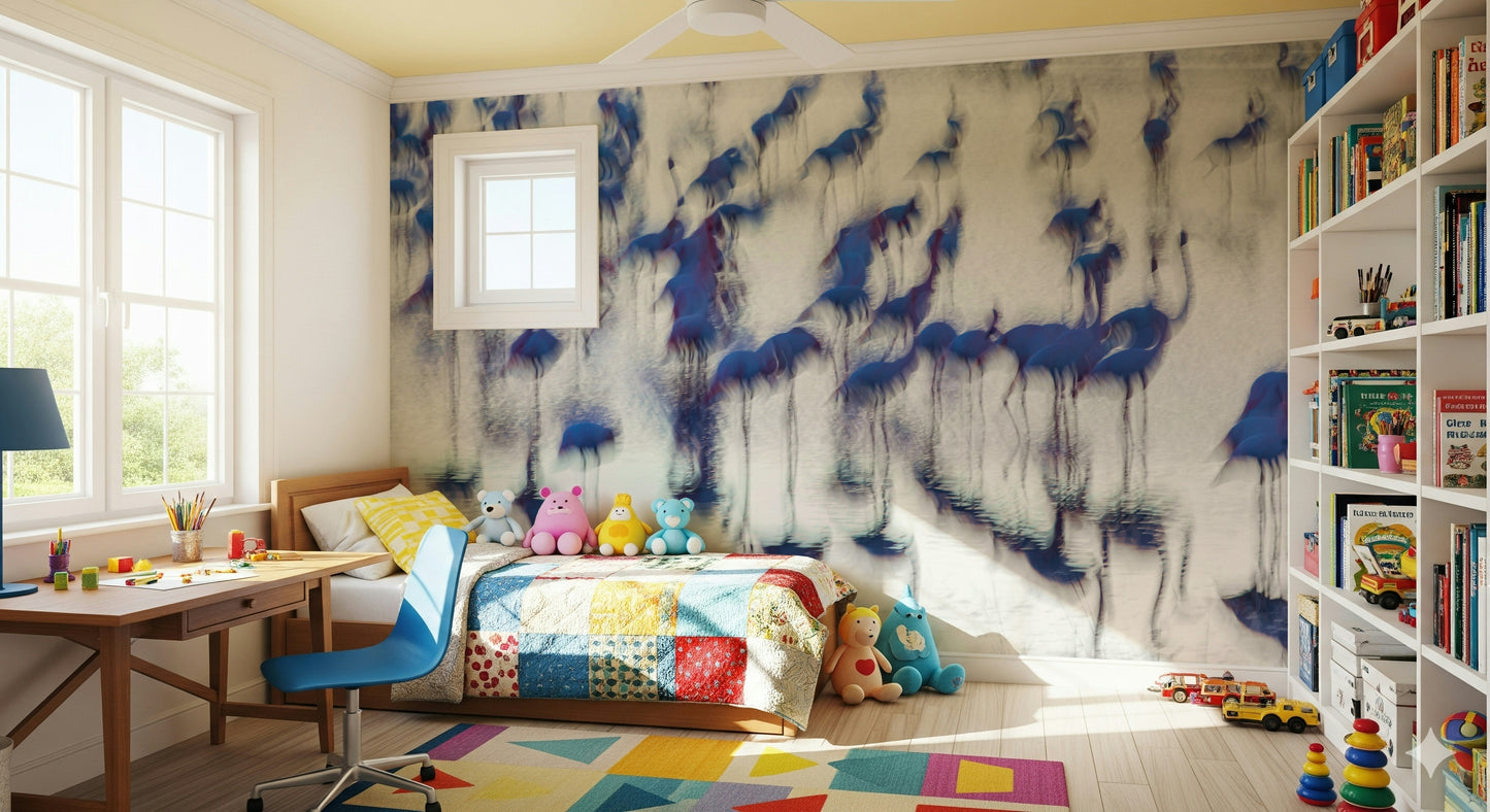 Flamingo Mirage Wall Mural -2171145