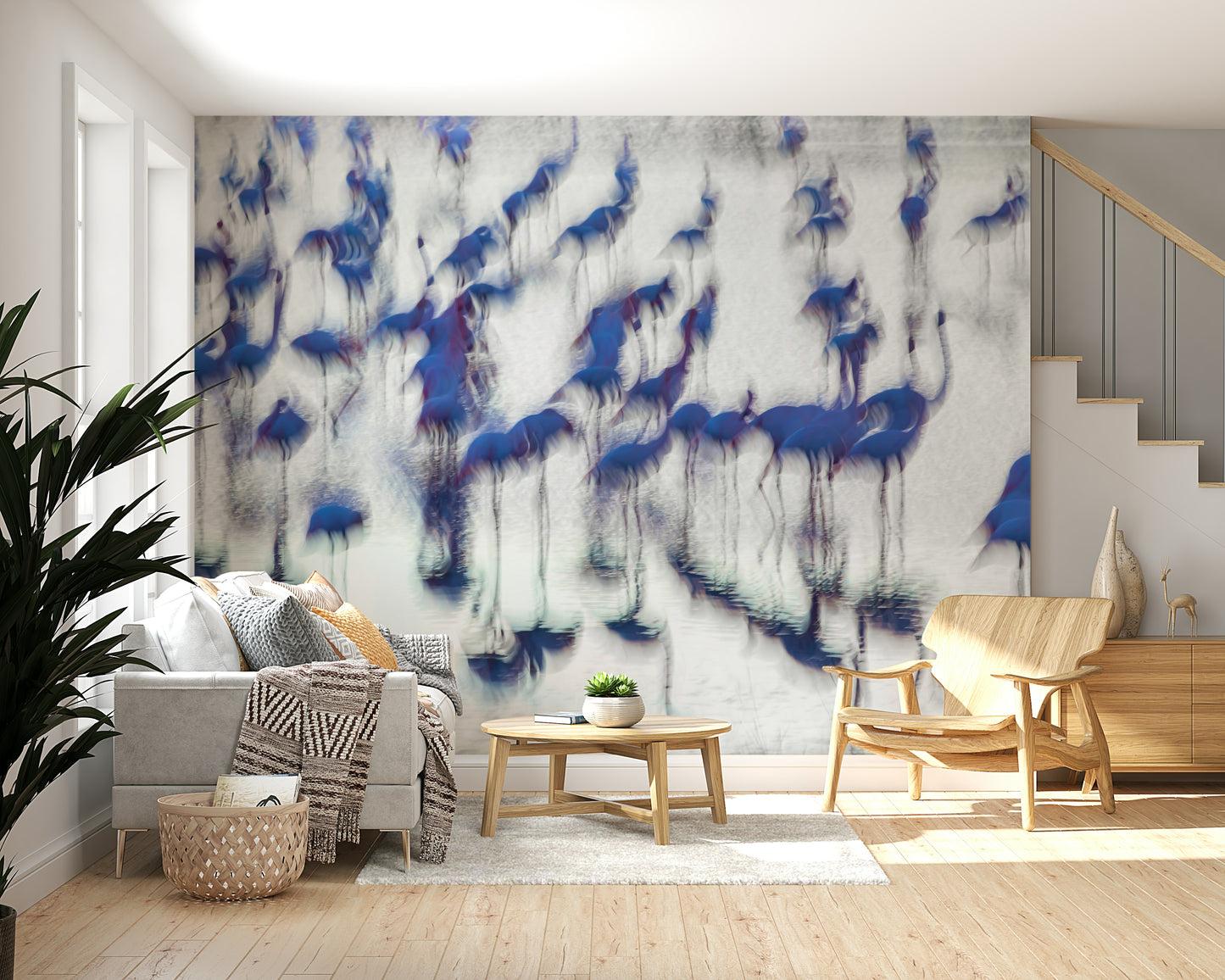 Flamingo Mirage Wall Mural -2171145