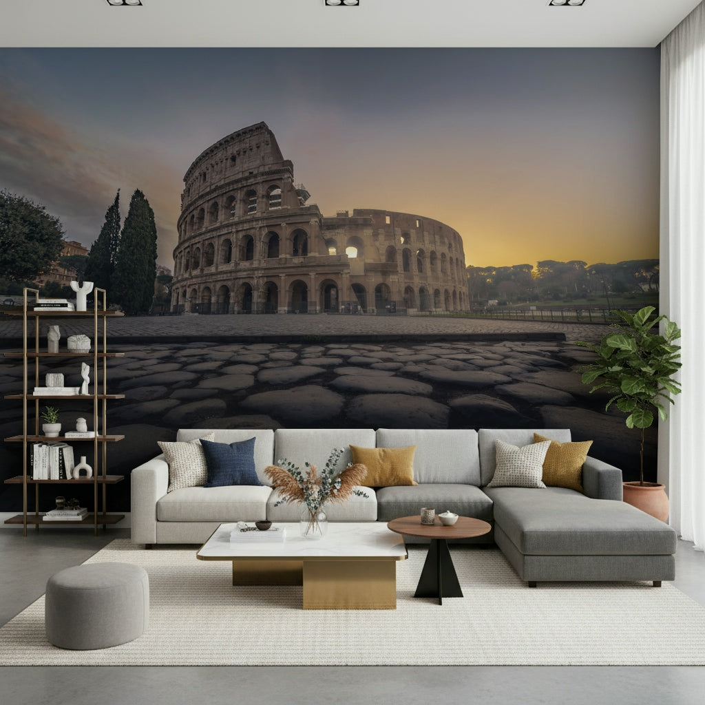 Eternal Rome's Colosseum Wall Mural