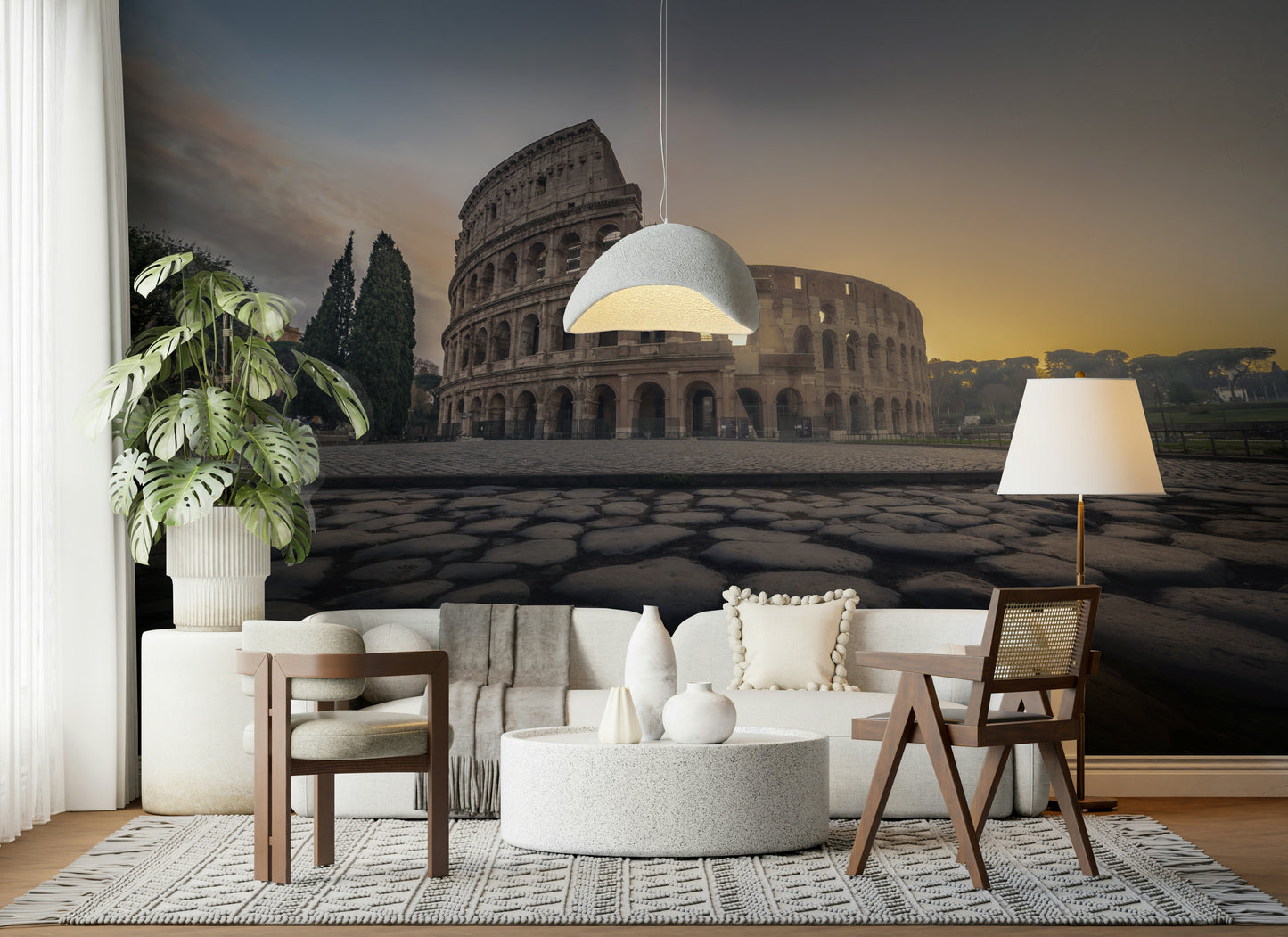 Ancient Rome Sunrise Wall Mural -2469876