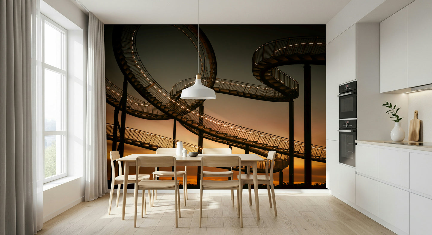 Sky Steps Wall Mural -2227112