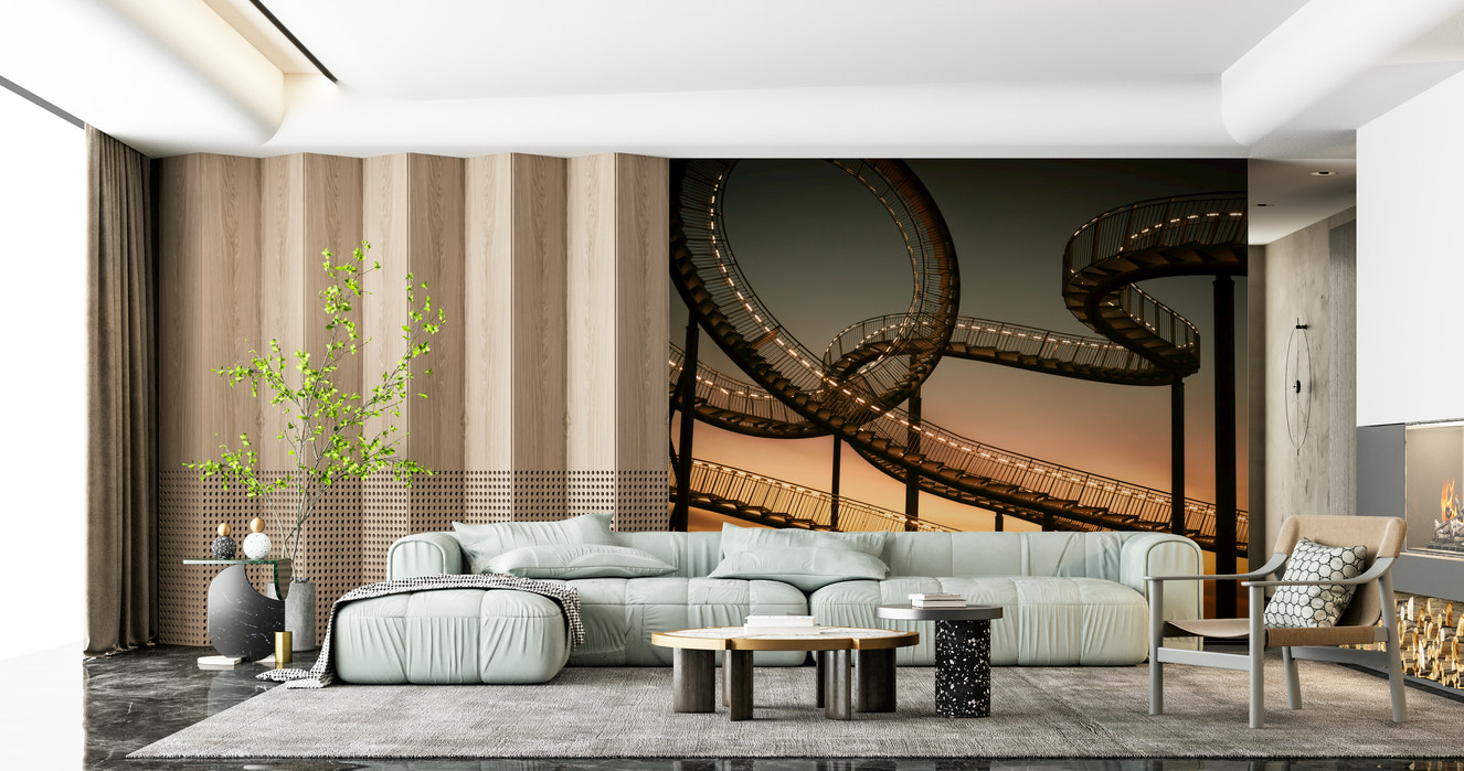Sky Steps Wall Mural -2227112
