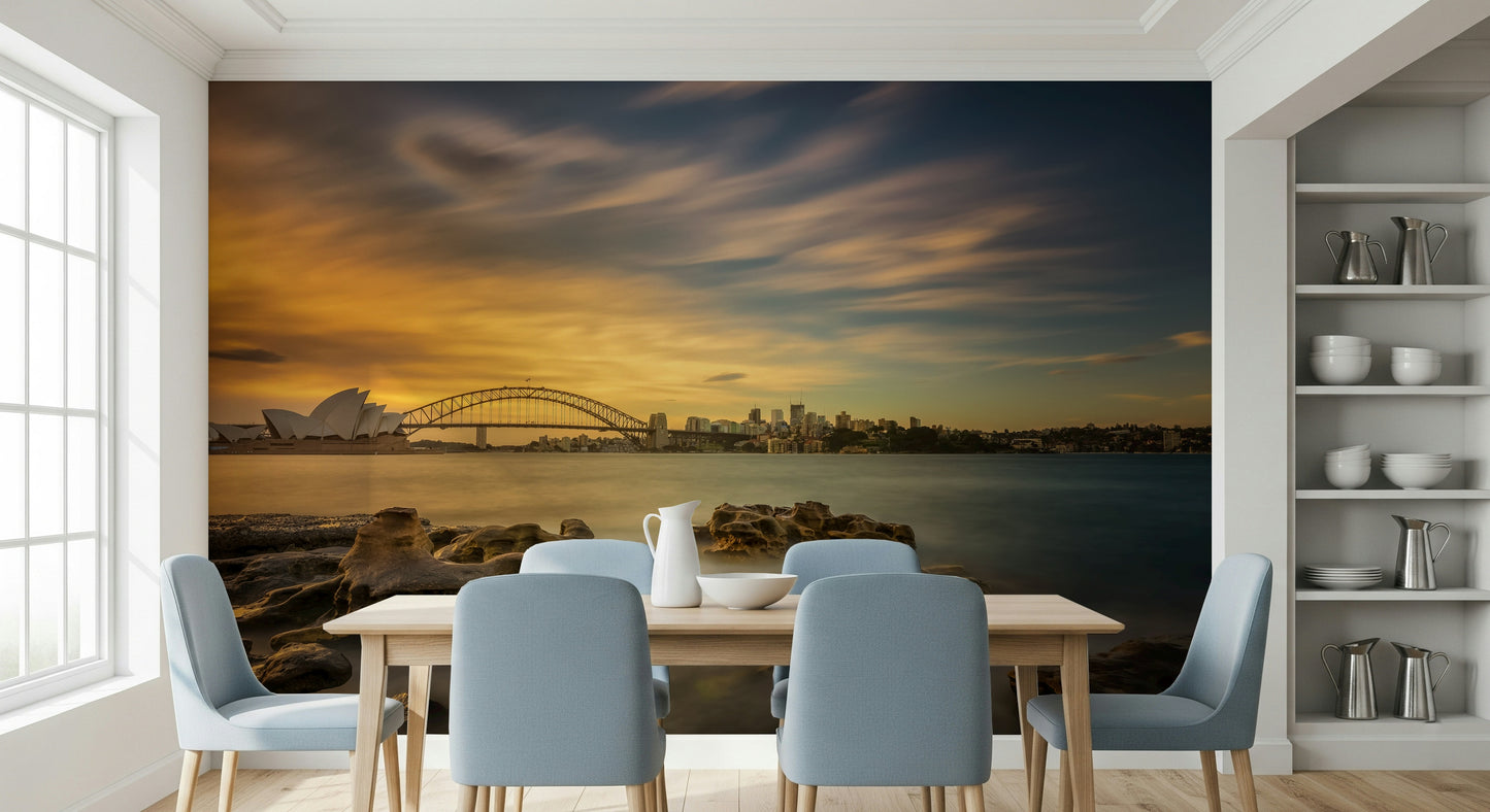 Sydney Sunset Wall Mural -2360057