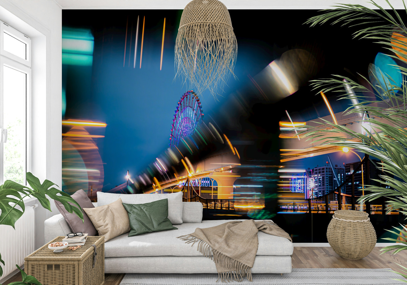 City Lights Fusion Wall Mural -2354433