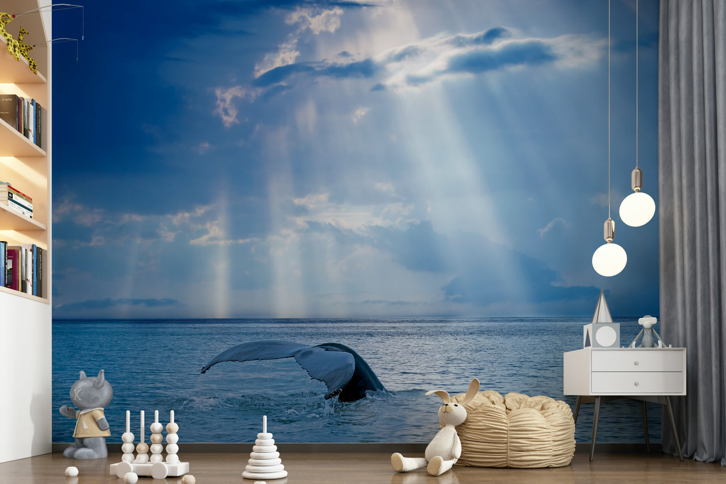 Ocean's Grace Wall Mural