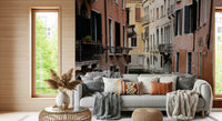 Scenic wallpaper with Venetian waterways and historic buildings in soft natural light.