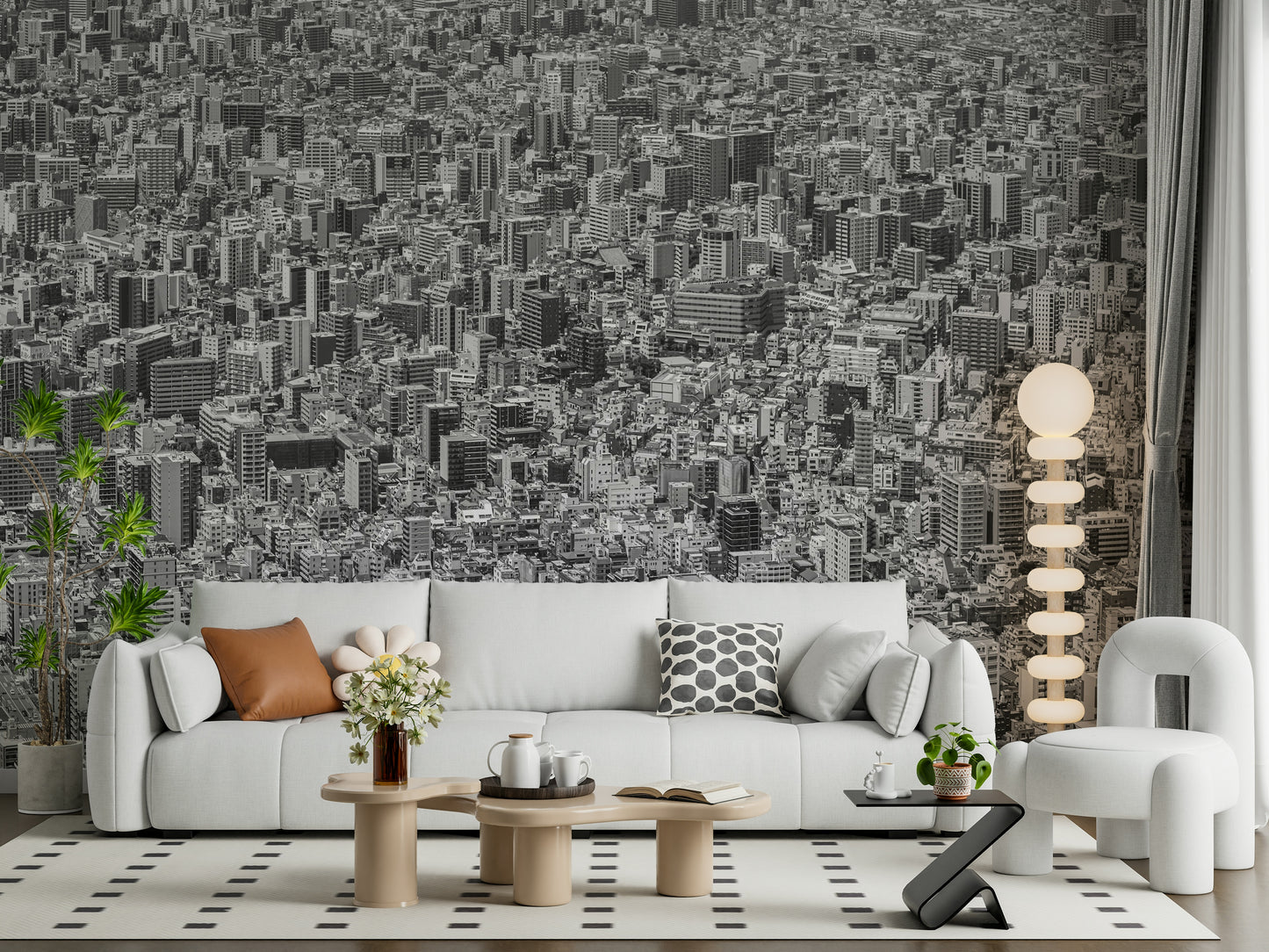 Metropolis Gridlock Wall Mural -2319176