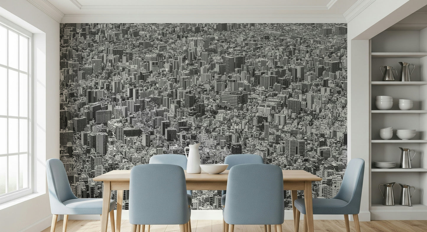 Metropolis Gridlock Wall Mural -2319176