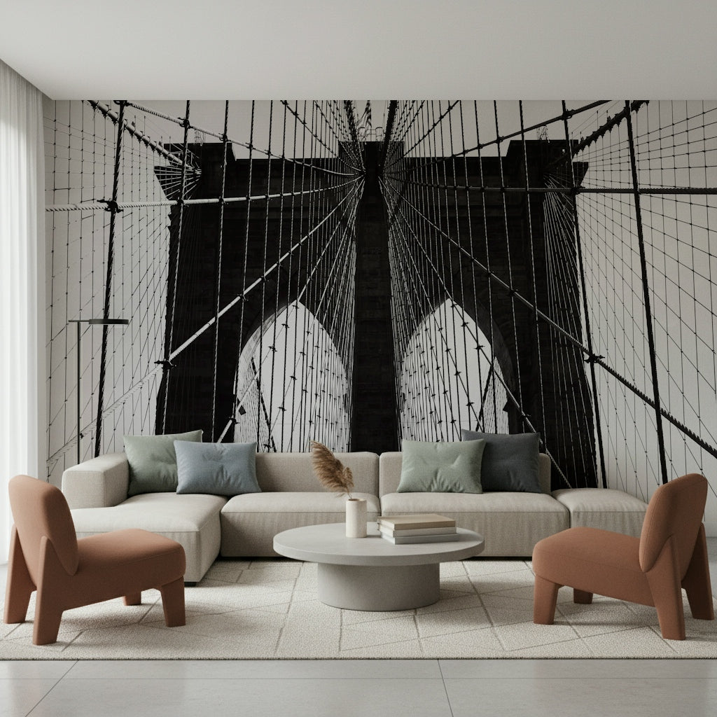 Brooklyn's Cables Wall Mural