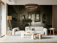 Silent Keys wallpaper perfect for music rooms, studios, or stylish living spaces.