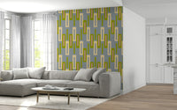 Elegant moderno wallpaper with minimalist lines and modern design elements.