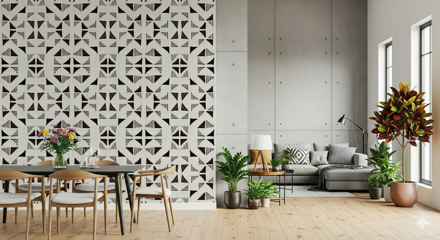 Triangles Composition Chocolat Wallpaper⁠