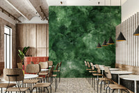 Decorative mural featuring striking emerald marble veins for modern or classic interiors.