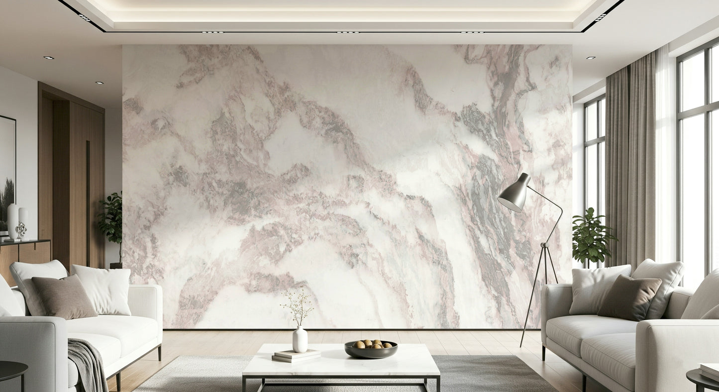 Blush Marble Elegance Wall Mural -2579023