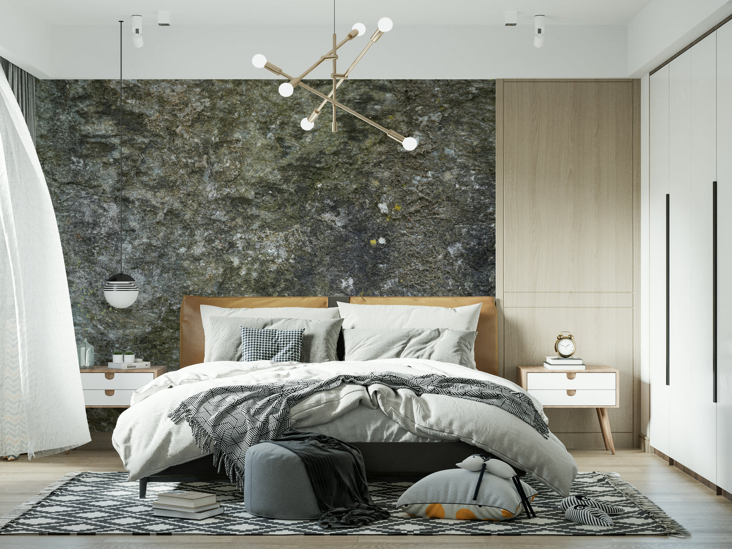 Granite Grit Wall Mural -2566620