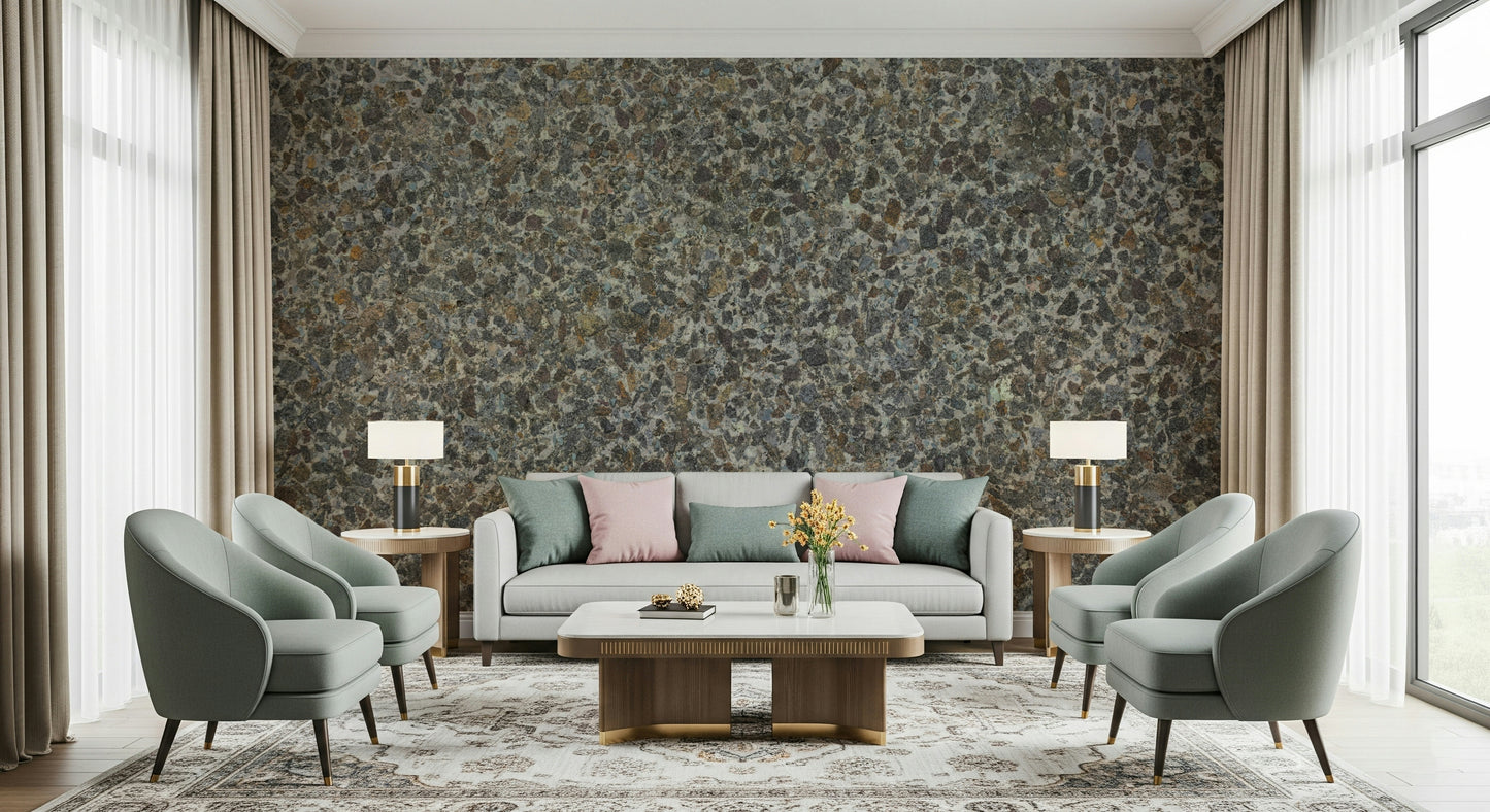 Stone Aggregate Texture Wall Mural -2566621