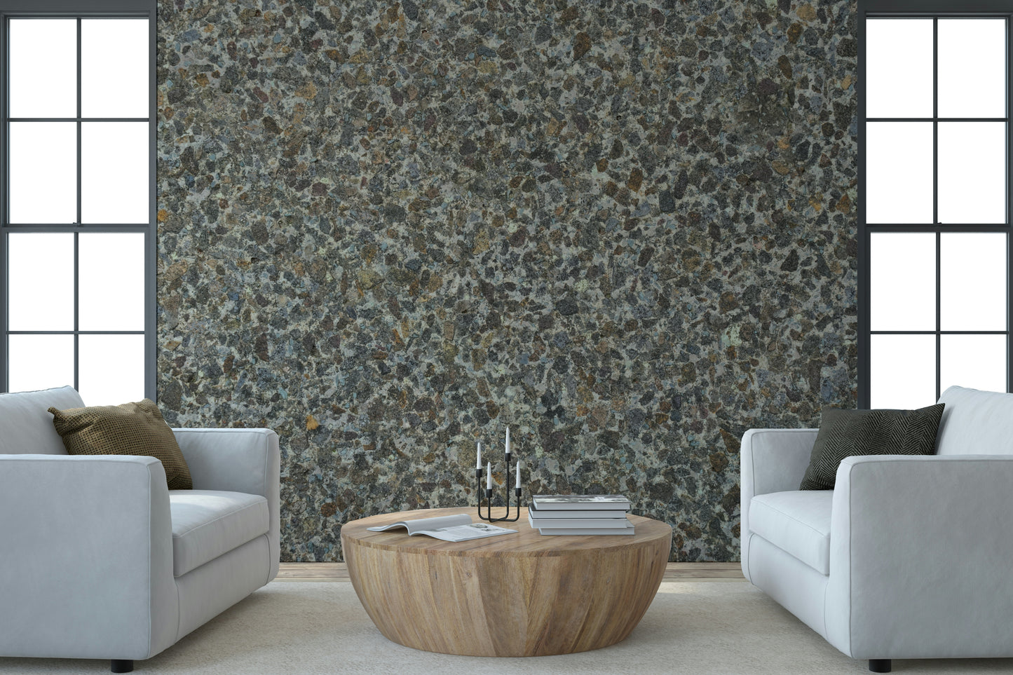 Stone Aggregate Texture Wall Mural -2566621