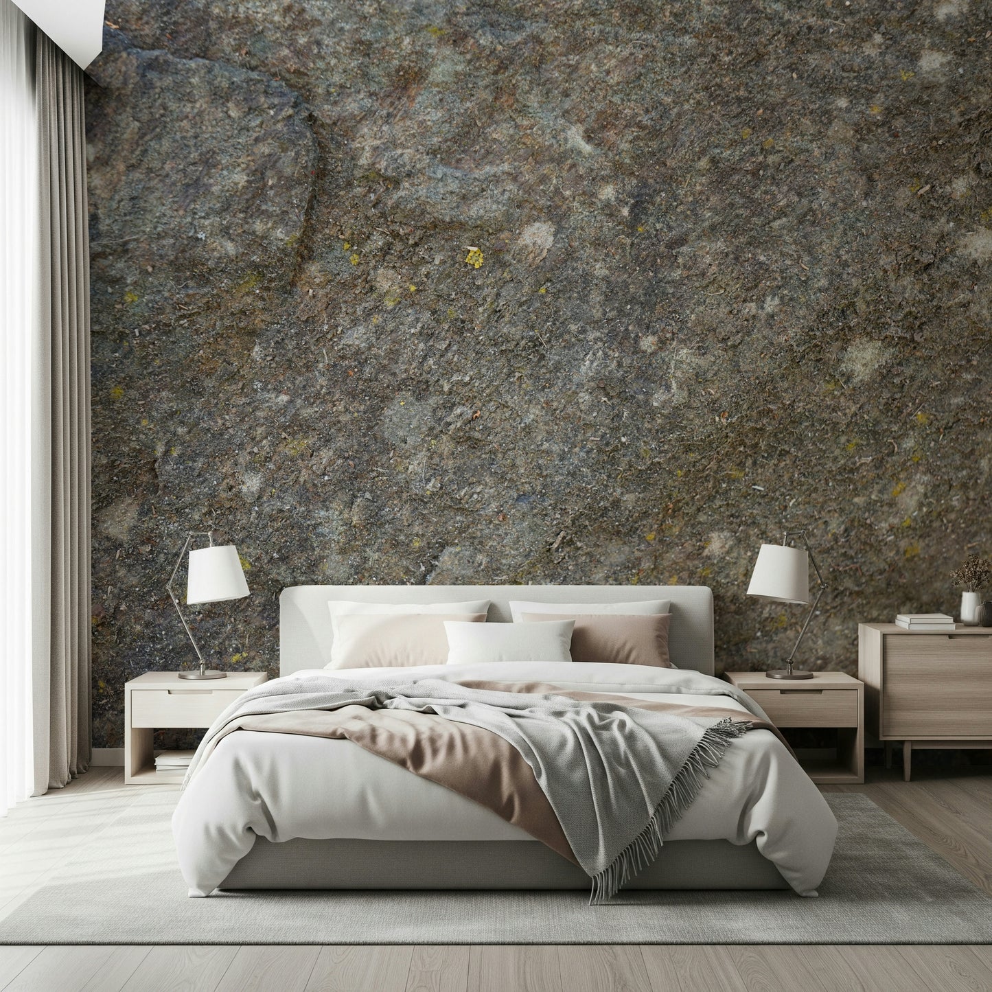 Textured Rock Surface Wall Mural -2566614
