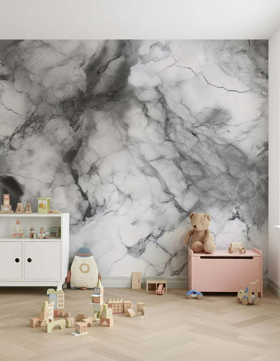 Gray Marble Texture Wall Mural -2566728