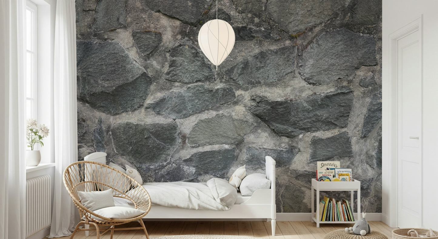 Granite Blocks Wall Mural -2566586