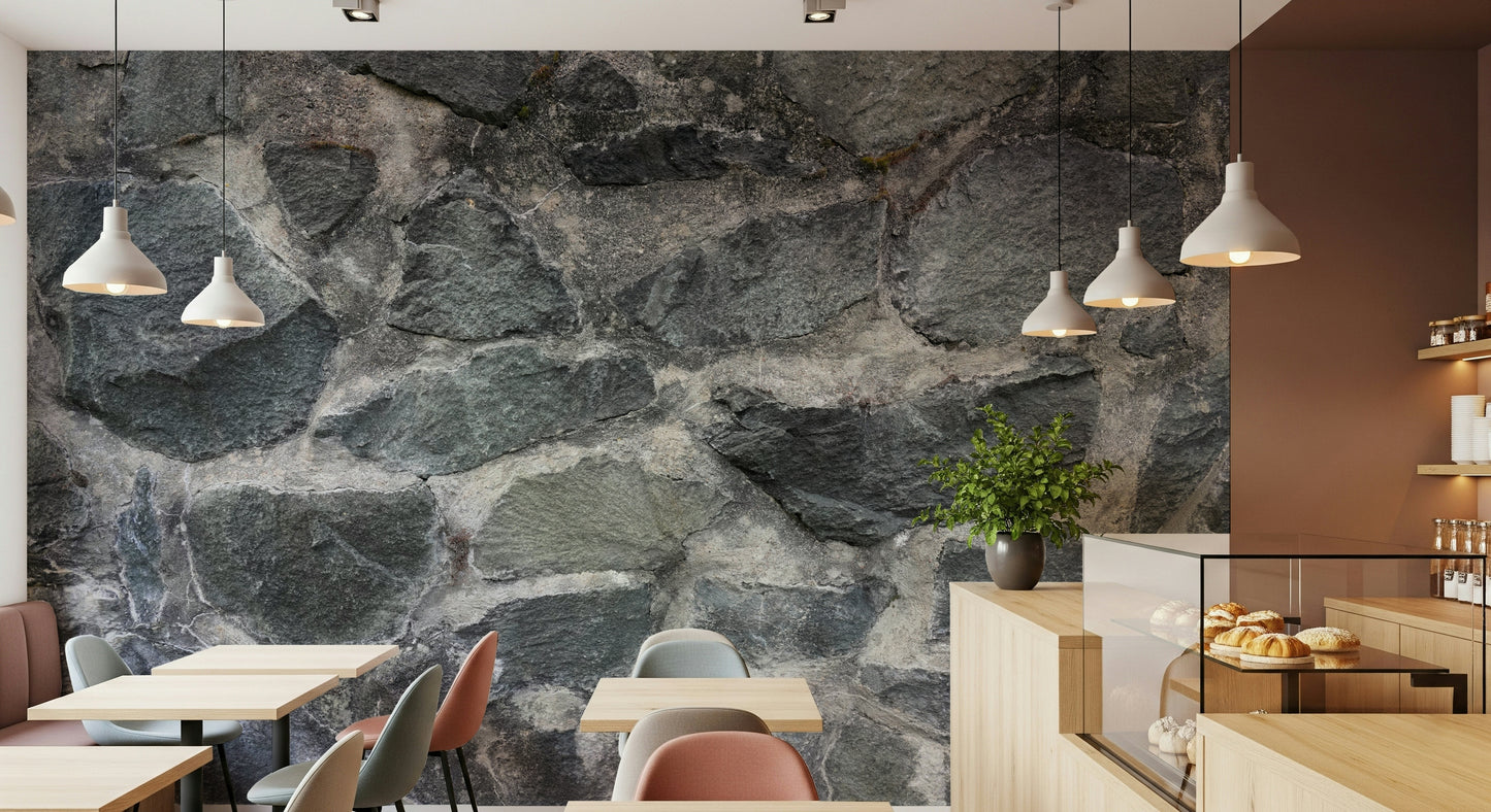 Granite Blocks Wall Mural -2566586