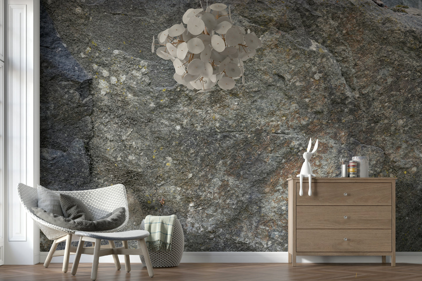 Stone Wall Texture Wall Mural -2566605