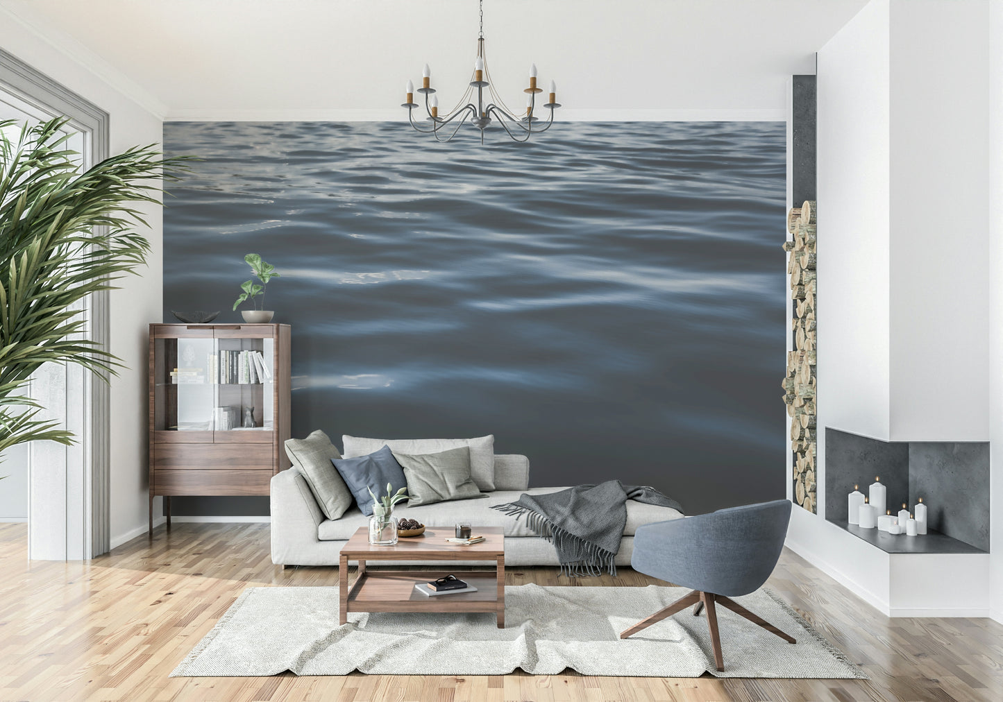 Water Ripples Wall Mural -2226383