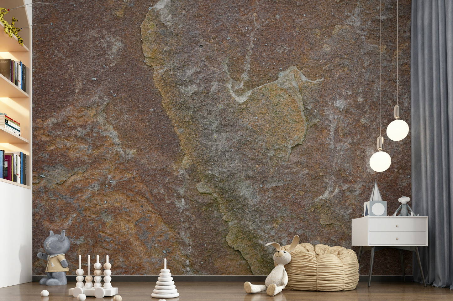 Earthy Stone Texture Wall Mural -2566597