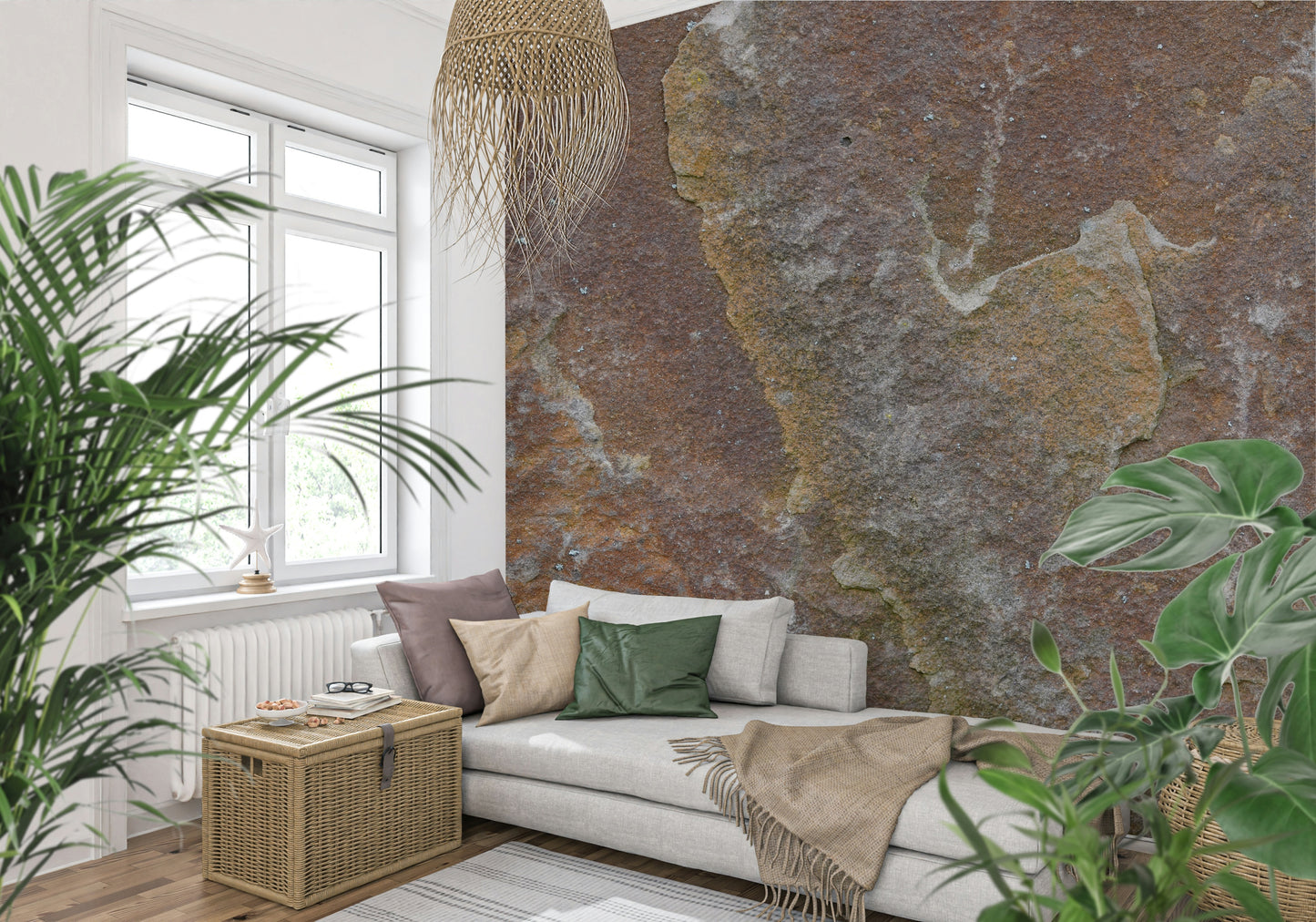 Earthy Stone Texture Wall Mural -2566597